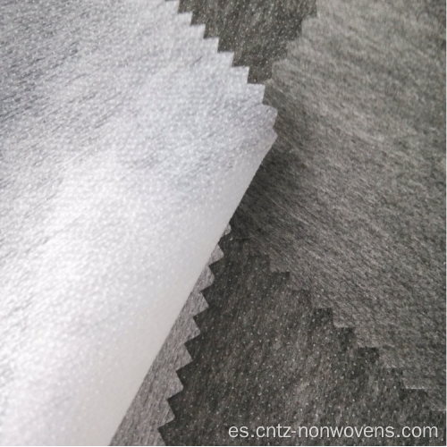 tela de interlinición fusible no tejida popular para capas de polvo